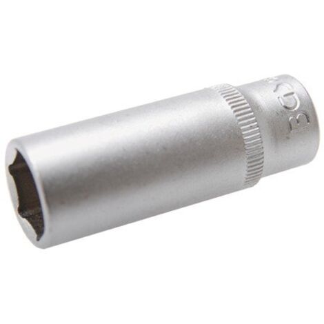 Llave de vaso hexagonal, larga  entrada 10 mm (3/8")  14 mm
