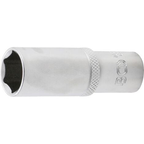 Llave de vaso hexagonal, larga  entrada 10 mm (3/8")  16 mm