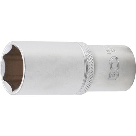 Llave de vaso hexagonal, larga  entrada 10 mm (3/8")  19 mm