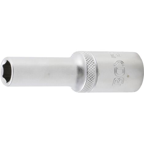 Llave de vaso hexagonal, larga  entrada 12,5 mm (1/2")  10 mm