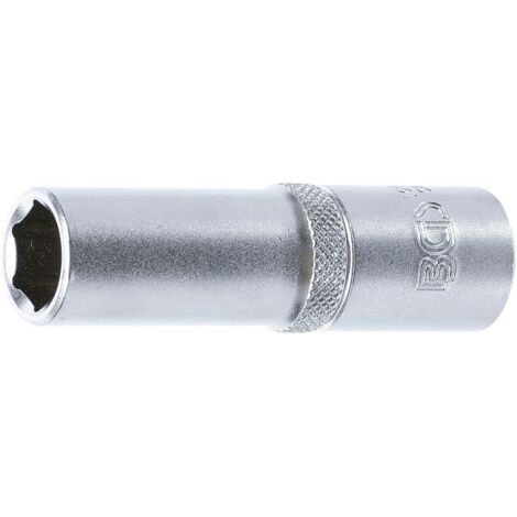 Llave de vaso hexagonal, larga  entrada 12,5 mm (1/2")  14 mm
