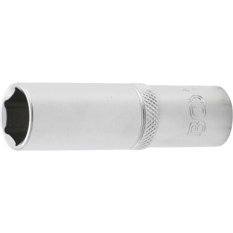 Llave de vaso hexagonal, larga  entrada 12,5 mm (1/2")  16 mm