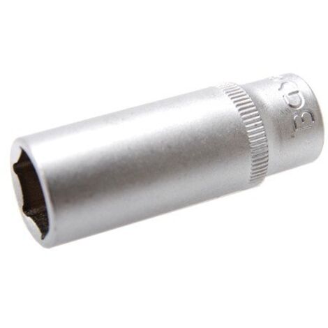 Llave de vaso hexagonal, larga  entrada 12,5 mm (1/2")  18 mm
