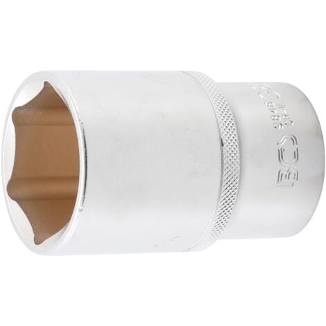 Llave de vaso hexagonal, larga  entrada 12,5 mm (1/2")  38 mm