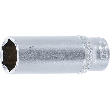 Llave de vaso hexagonal, larga  entrada 6,3 mm (1/4")  13 mm