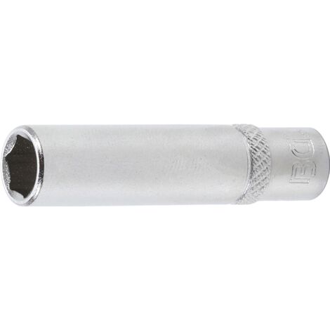 Llave de vaso hexagonal, larga  entrada 6,3 mm (1/4")  5/16"