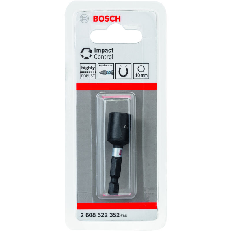 

2608522352 Punta Atornillado Impact Adaptador llave de vaso 10mm: 1ud - Bosch