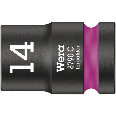 Llave de vaso larga con arrastre de 1/2 8790 C Impaktor 140 - Wera
