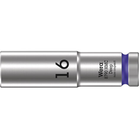 Llave de vaso larga con arrastre de 1/2 8790 HMC Deep 160 - Wera