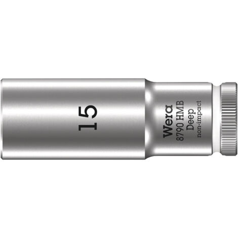 Llave de vaso larga con arrastre de 3/8 8790 HMB Deep 150 - Wera