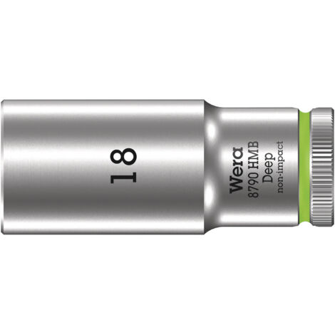 Llave de vaso larga con arrastre de 3/8 8790 HMB Deep 180 - Wera