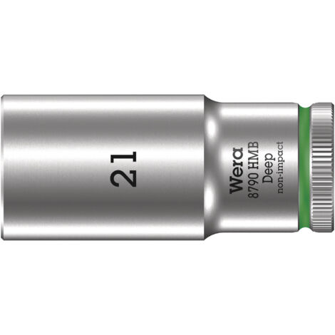 Llave de vaso larga con arrastre de 3/8 8790 HMB Deep 210 - Wera