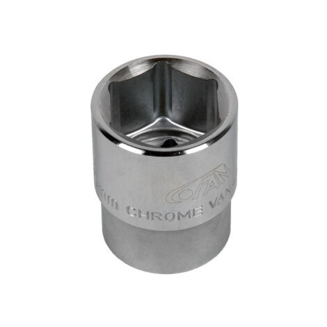 LLave de Vaso métrico 3/4 con 6 caras hexagonal y Medidas de 19 a 60 mm M-35