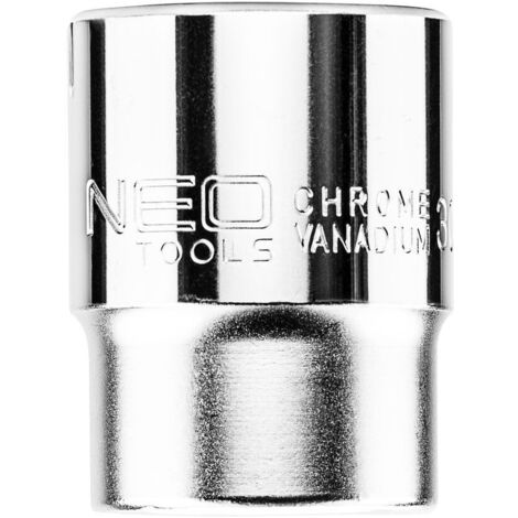 Llave de vaso neo 12-point socket acero cromo vanadio 30 mm
