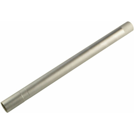 Llave de Vaso para Bujía 14 mm 12 Caras con Imán Extra Larga 250 mm para Carraca 3/8 ideal para talleres y automoción