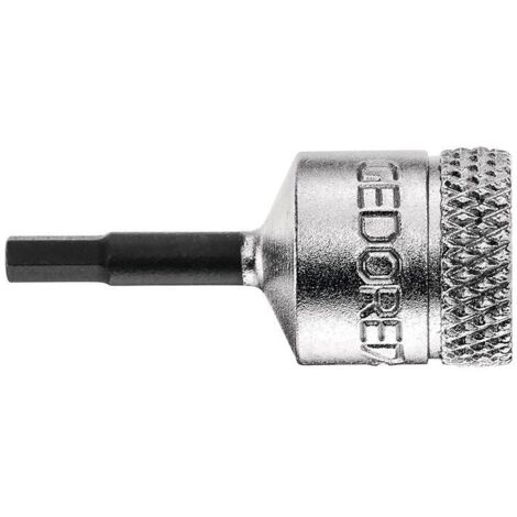Llave De Vaso Punta Allen 1/4" 02,5X037Mm Din 7422 Gedo In20