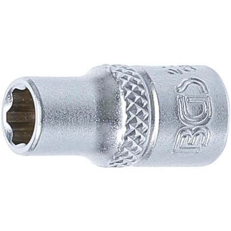 Llave de vaso Super Lock  entrada 6,3 mm (1/4")  6 mm