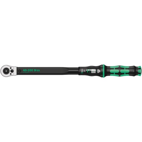 Llave dinamométrica con carraca reversible 1/2" 40-200 Nm WERA Click-Torque C 3