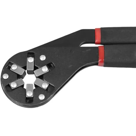 Llave dinamométrica de 6 pulgadas, soporte para llave hexagonal, herramienta universal para reparación de automóviles, llave multifunción