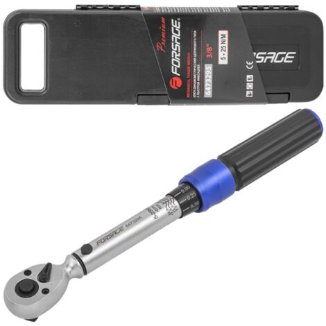 Llave dinamométrica de bloqueo de doble cara 3/8'' 5-25 Nm