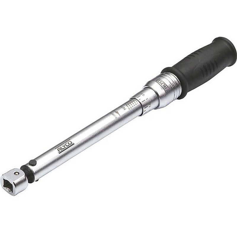 

ALYCO 194100 - Llave dinamometrica para cabezas intercambiables 9x12 mm 4 20 Nm con certificado