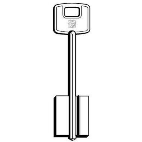 LLAVE Doble Mapa CISA 5CS1 SILCA
