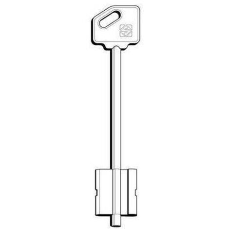 Llave doble mapa CR 5R16 SILCA