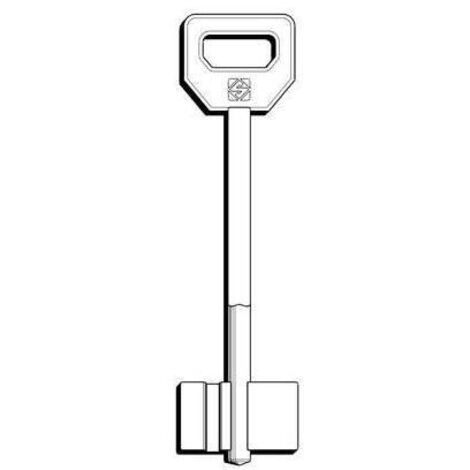 Llave doble Mappa FIAM 5FI17 SILCA