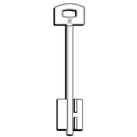 Llave doble Mappa Securemme 5SCM12 SILCA