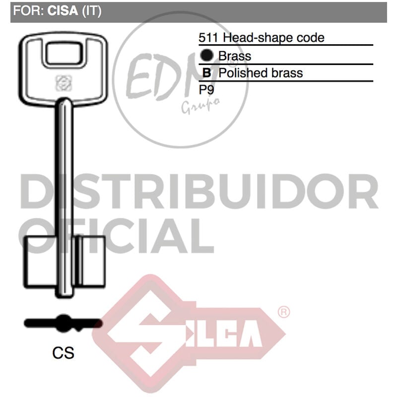 Llave Doble Pala Cs Cisa