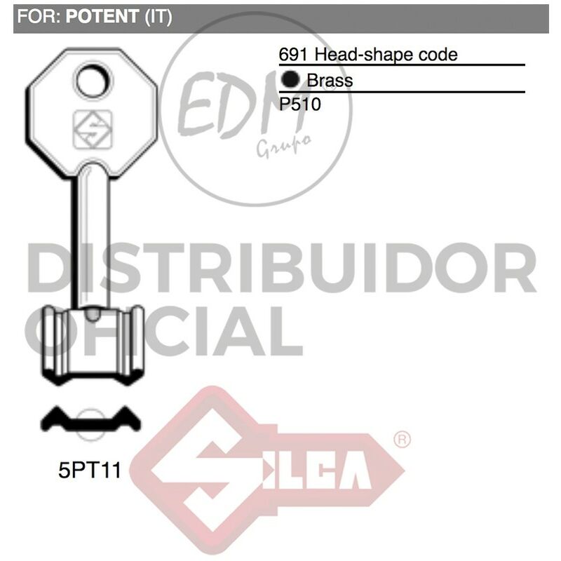 

Llave Doble Pala 5Pt11 Potent