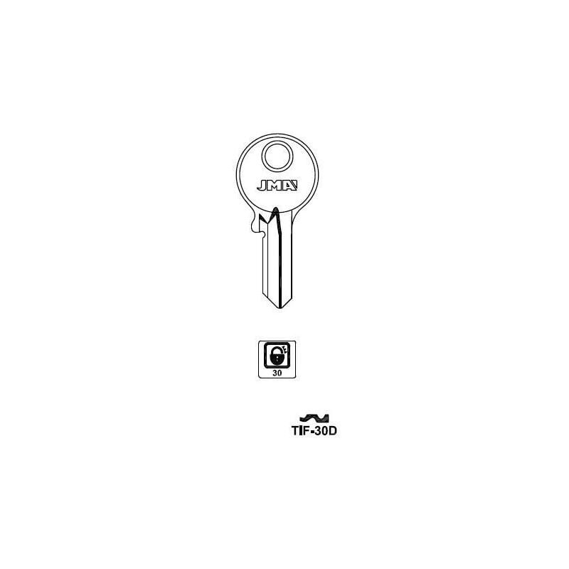 

Llave Cilindro En Bruto Jma Acero Tif-30D