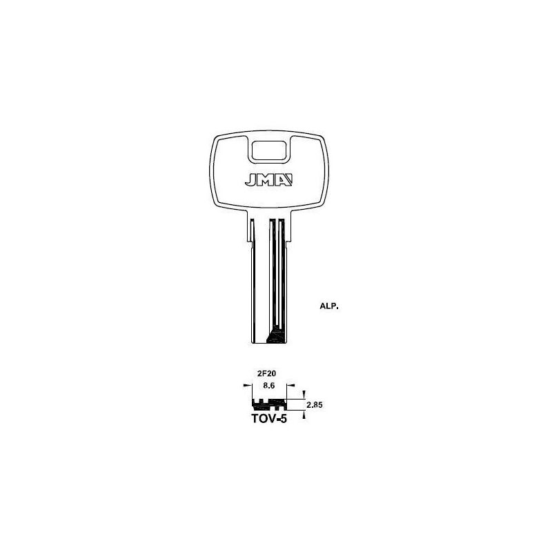 

Llave Puntos En Bruto Jma Alpaca Tov-5