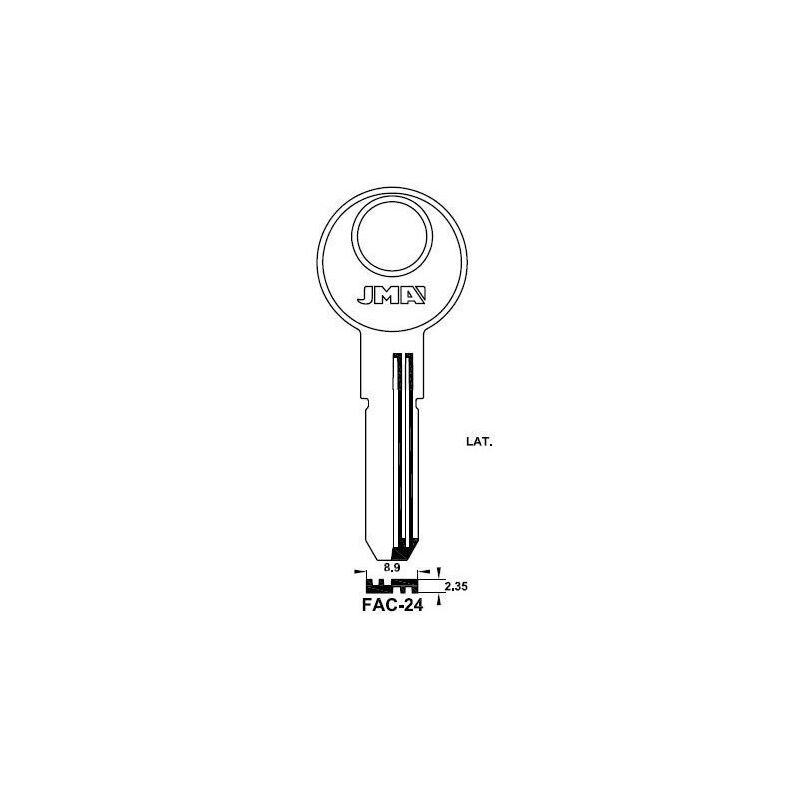 

Llave Puntos En Bruto Jma Laton Fac-24