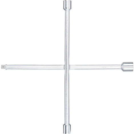 Llave en cruz para camión y turismo de cromo vanadio 24 x 27 x 32 x 3/4"
