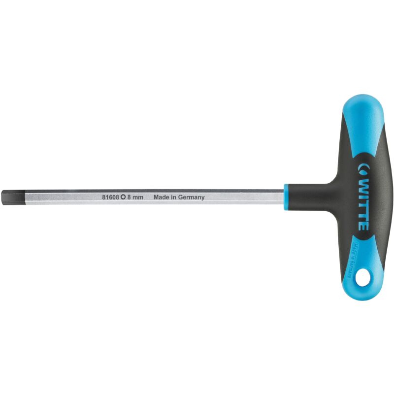 

WITTE 81608 - Llave en "T" hexagonal PRO (8x200)