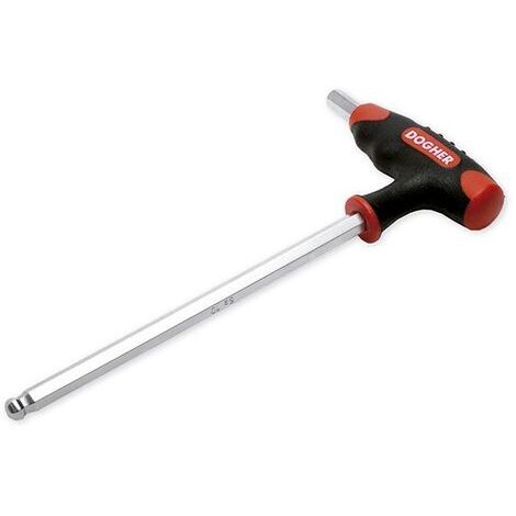 Llave en T hexagonal redonda 8x175mm DOGHER 618-08