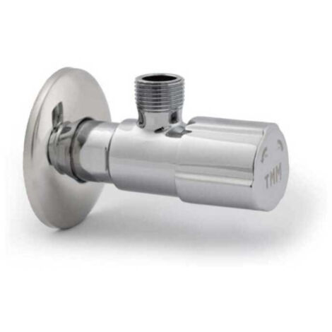 Llave Escuadra 1/2-1/2  Con Cierre Cerámic TMM