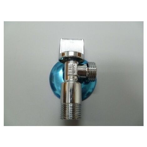 Llave Escuadra 1/2"X1/2" Laton/Cromo S M