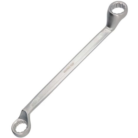 Llave Estrella Acodada Plus Acero Cromo Vanadio 24x26 DIN 838