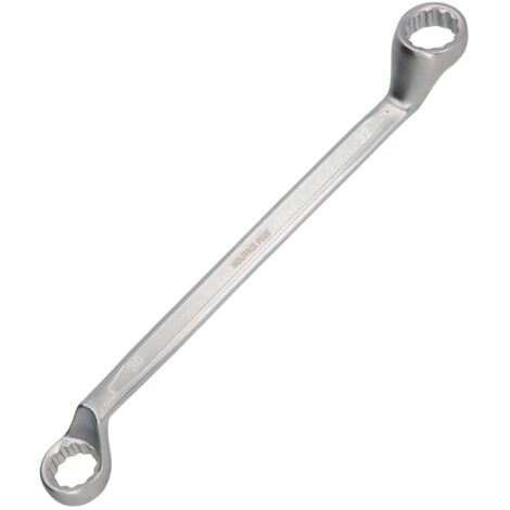 Llave Estrella Acodada Plus Acero Cromo Vanadio 30x32 DIN 838