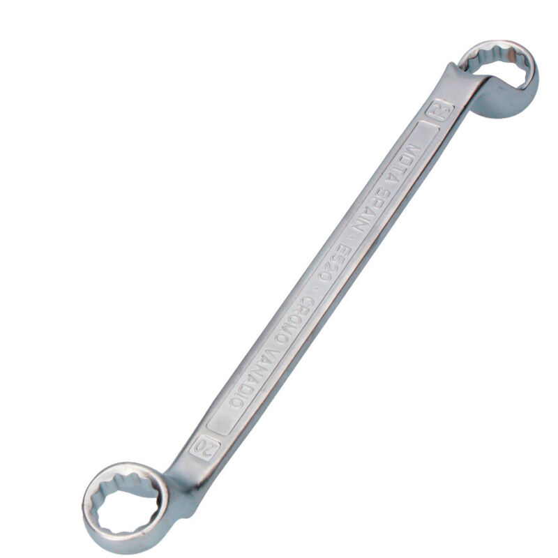 Llave Estriada Acodada Acero Cromo Vanadio 10x11mm Mota