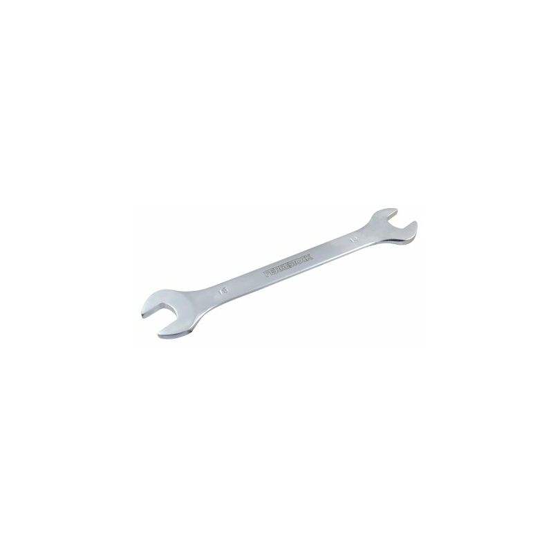 

Ferrestock FSKLLF1415 Llave fija con boca de 14mm y 15mm, fabricado en cromo vanadio de alta calidad, acabado satinado