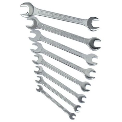 Llave Fija, 8 Piezas, Juego - Mannesmann M110-08DIN