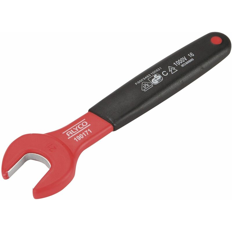 

Alyco-tools - Llave Fija Aislada 21 Mm Vde