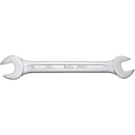 Llave fija doble  17 x 19 mm
