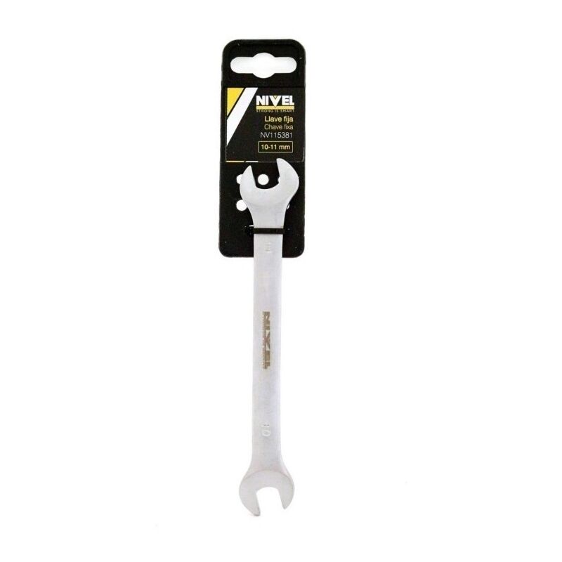 

Llave Fija Plana 10-11Mm Cromo Vanadio Nivel