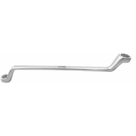 llave fija Stein offset double ring satinada angular 12x13 mm