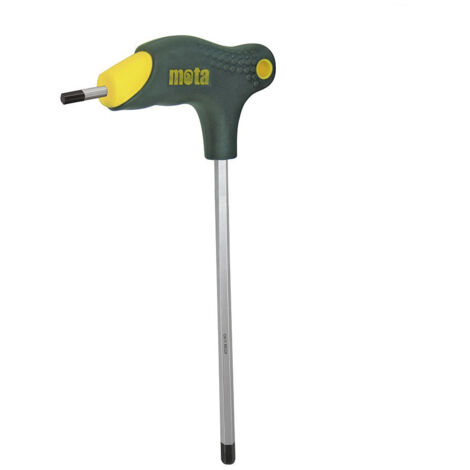 Llave hexagonal en t con mango-3,5x125 lx035 mota