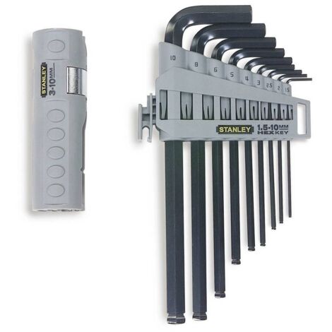 Llave hexagonal macho - 9 piezas - 0-89-904